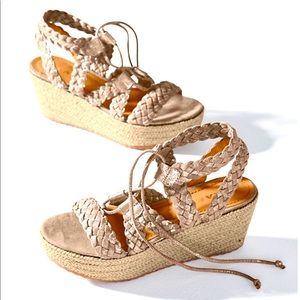 Trask Patrice Metallic Suede 8